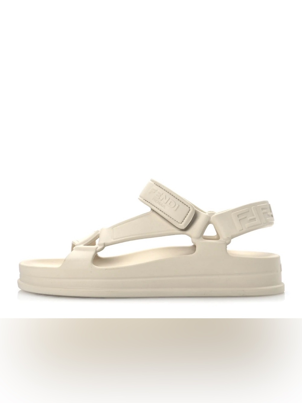 Fendi Rubber FF Sporty Hiker 25mm Sandals 38